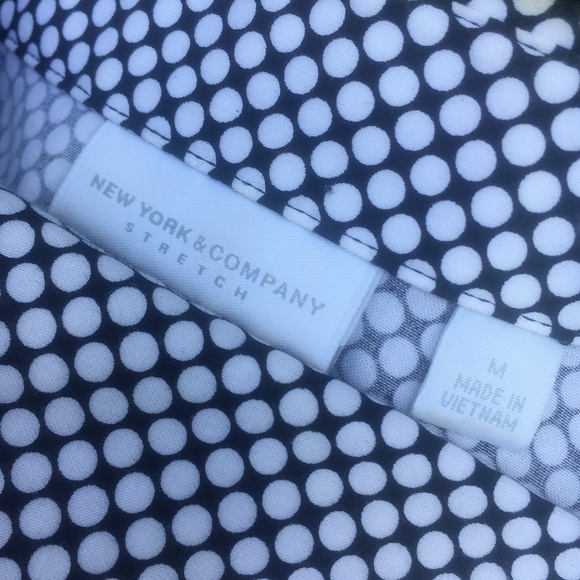 New York & Company Tops Black And White New York And Company Top